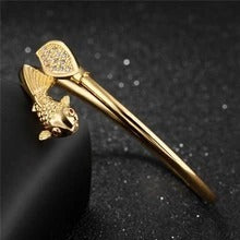 Gold Color Copper Bracelets for Women Charm Opening Bracele Fashion jewelry - Desiré