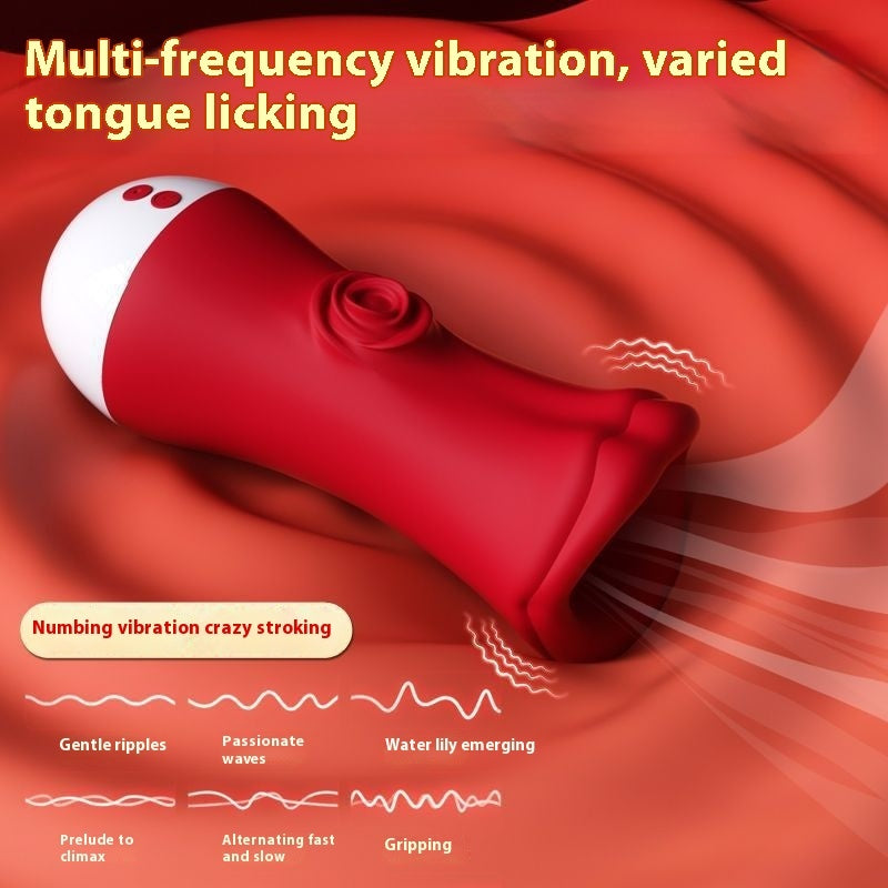Men's Trainer Tongue Licking Vibration Exercise Lasting - Desiré