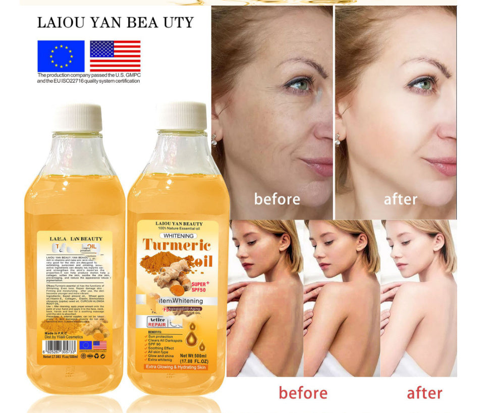 Turmeric Soothing Oil Body Massage Oil - Desiré