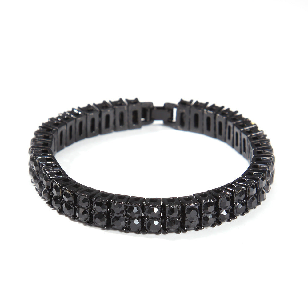 Alloy 2 Gang Drill Bracelet Couple Accessories - Desiré