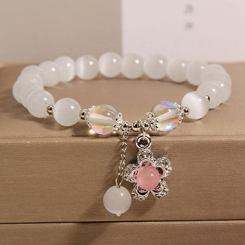Opal Beaded Bracelet For Women Ins Special-interest Design - Desiré