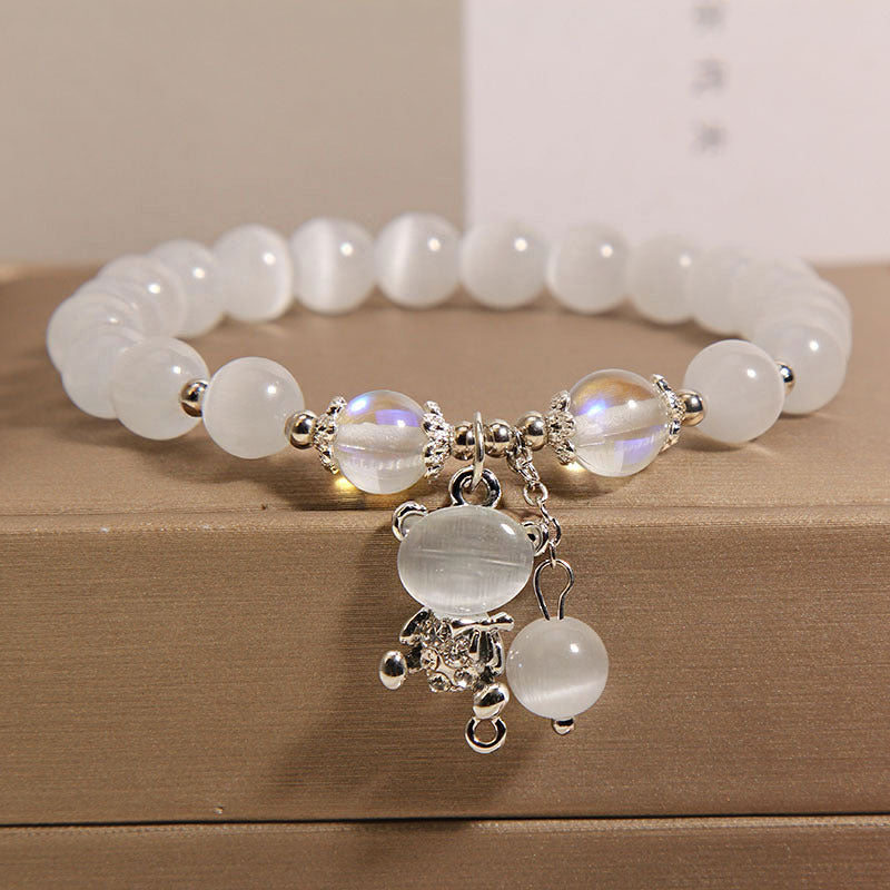 Opal Beaded Bracelet For Women Ins Special-interest Design - Desiré