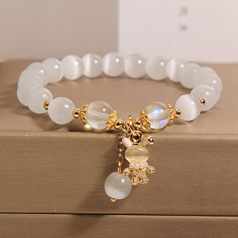 Opal Beaded Bracelet For Women Ins Special-interest Design - Desiré