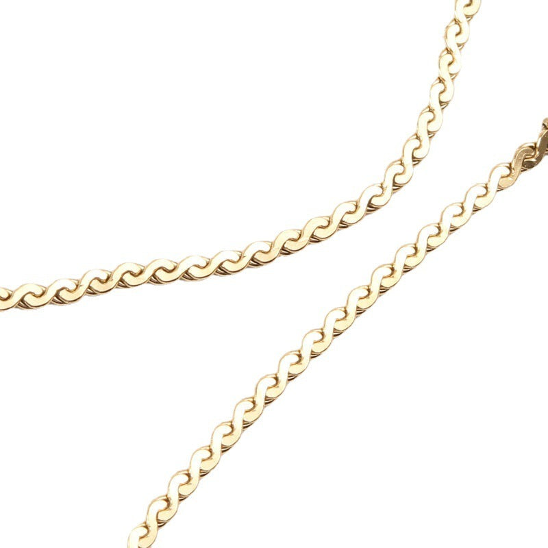 Titanium Steel Gold Plated Necklace Anklets Bracelets - Desiré